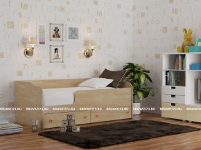 Кровать детская Панда + борт + 2 ящика (сп/м 1000*1900) в Троицке - troick.mebel-74.com | фото