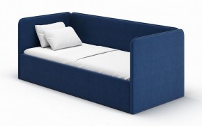 Кровать-диван Leonardo 160*70 (Синий) + боковина в Троицке - troick.mebel-74.com | фото