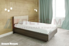 Кровать КР-1011 с мягким изголовьем в Троицке - troick.mebel-74.com | фото
