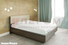 Кровать КР-1013 с мягким изголовьем в Троицке - troick.mebel-74.com | фото