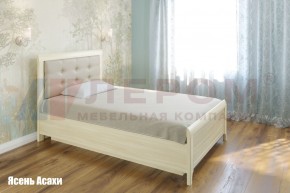 Кровать КР-1032 с мягким изголовьем в Троицке - troick.mebel-74.com | фото