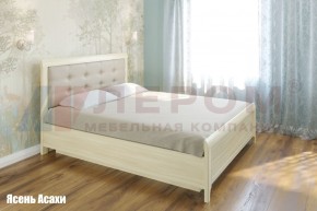 Кровать КР-1033 с мягким изголовьем в Троицке - troick.mebel-74.com | фото