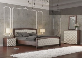 Кровать Магнат с мягкими спинками (1600*1900) в Троицке - troick.mebel-74.com | фото