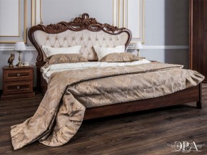 Кровать с мягким изголовьем Афина 1600 (караваджо) в Троицке - troick.mebel-74.com | фото