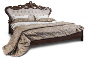 Кровать с мягким изголовьем Афина 1600 (караваджо) ламели в Троицке - troick.mebel-74.com | фото