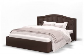 Кровать Стелла 1200 + Основание (Лесмо brown) коричневый в Троицке - troick.mebel-74.com | фото