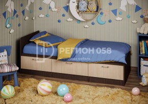 Кровать Юниор-5 ЛДСП в Троицке - troick.mebel-74.com | фото