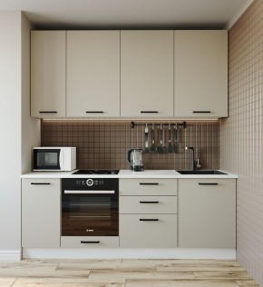Кухонный гарнитур Шампань 2200 (Стол. 26мм) в Троицке - troick.mebel-74.com | фото