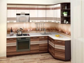 Кухонный гарнитур угловой Рио 16 (ширина 240х160 см) в Троицке - troick.mebel-74.com | фото