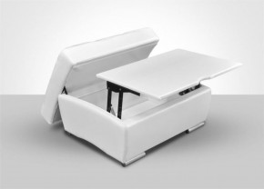 Модуль ПУФ Брайтон со столом (ткань до 300) в Троицке - troick.mebel-74.com | фото