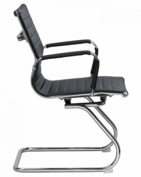Офисное кресло для посетителей LMR-102N Черный в Троицке - troick.mebel-74.com | фото