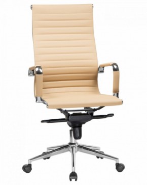 Офисное кресло для руководителей DOBRIN CLARK LMR-101F бежевый в Троицке - troick.mebel-74.com | фото