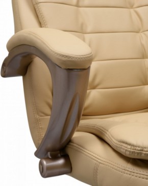 Офисное кресло для руководителей DOBRIN DONALD LMR-106B бежевый в Троицке - troick.mebel-74.com | фото