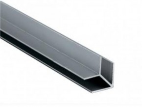 Планка для стеновой панели W-образная 4 мм (алюминий) в Троицке - troick.mebel-74.com | фото