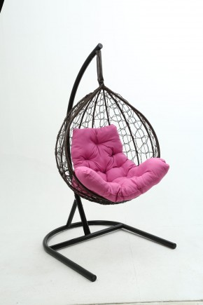 Подвесное кресло Бароло (коричневый/розовый) в Троицке - troick.mebel-74.com | фото