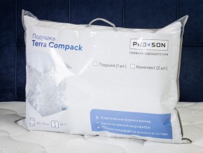PROxSON Комплект подушек Terra Compack (Микрофибра Полотно) 50x70 в Троицке - troick.mebel-74.com | фото