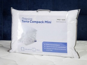 PROxSON Подушка Terra Compack mini (Микрофибра Полотно) 40x60 в Троицке - troick.mebel-74.com | фото