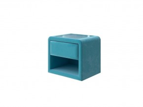 PROxSON Тумба Cube (Ткань: Велюр Shaggy Azure) 52x41 в Троицке - troick.mebel-74.com | фото