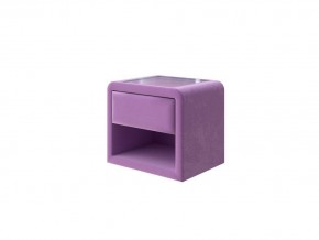 PROxSON Тумба Cube (Ткань: Велюр Shaggy Lilac) 52x41 в Троицке - troick.mebel-74.com | фото