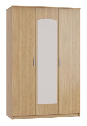 Шкаф 3-х дверный с зеркалом Шк210.1 МС Ирина в Троицке - troick.mebel-74.com | фото
