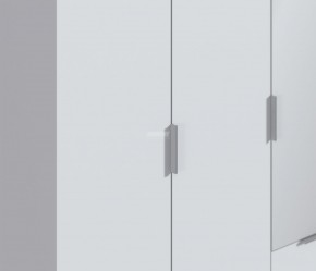 Шкаф 5-ти дверный Николь СБ-2594/1 (Белый) в Троицке - troick.mebel-74.com | фото