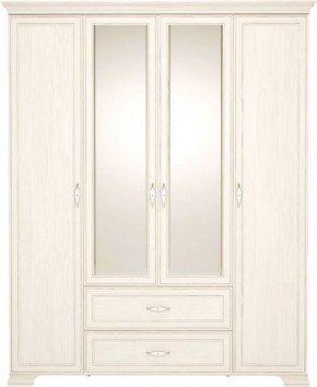 Шкаф для одежды 4-х дверный с зеркалом Венеция 2 бодега в Троицке - troick.mebel-74.com | фото