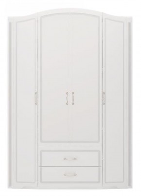 Шкаф для одежды 4-х дв.с ящиками Виктория 2  без зеркал в Троицке - troick.mebel-74.com | фото