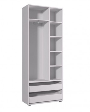 Шкаф ДМ 800 с 2-мя ящиками (белый) в Троицке - troick.mebel-74.com | фото
