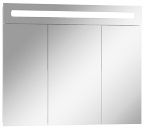 Шкаф-зеркало Аврора 85 с подсветкой LED Домино (DV8010HZ) в Троицке - troick.mebel-74.com | фото