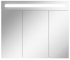 Шкаф-зеркало Аврора 85 с подсветкой LED Домино (DV8010HZ) в Троицке - troick.mebel-74.com | фото