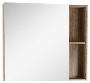 Шкаф-зеркало Craft 80 левый/правый Домино (DCr2204HZ) в Троицке - troick.mebel-74.com | фото