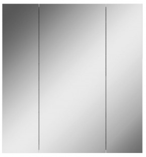Шкаф-зеркало Норма 65 3 двери АЙСБЕРГ (DA1640HZ) в Троицке - troick.mebel-74.com | фото