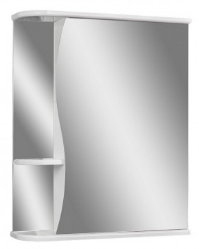 Шкаф-зеркало Волна 1-60 правый АЙСБЕРГ (DA1035HZ) в Троицке - troick.mebel-74.com | фото