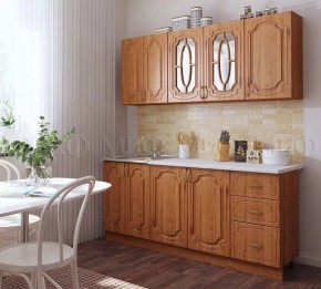 СКАЗКА Кухонный гарнитур 2,0 (Ольха матовая) в Троицке - troick.mebel-74.com | фото