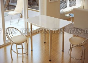 Стол обеденный (1000*700) белый глянец в Троицке - troick.mebel-74.com | фото