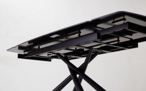 Стол RIVOLI 140 MATT BLACK MARBLE SOLID CERAMIC / BLACK, ®DISAUR в Троицке - troick.mebel-74.com | фото