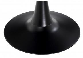 Стол стеклянный Tulip 90x74 black glass в Троицке - troick.mebel-74.com | фото