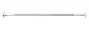 Турник раздвижной 1450-1700 цв. белый-серый FLEXTER PROFI в Троицке - troick.mebel-74.com | фото
