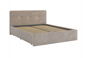 ВЕСТА Кровать с основанием 1600 (латте) в Троицке - troick.mebel-74.com | фото