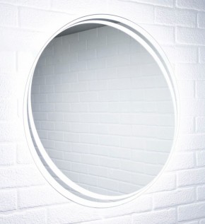 Зеркало Берг 700х700 с подсветкой Домино (GL7055Z) в Троицке - troick.mebel-74.com | фото