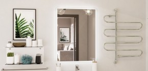 Зеркало Дублин 800х600 с подсветкой Домино (GL7017Z) в Троицке - troick.mebel-74.com | фото