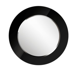 Зеркало круглое черный (РМ/02) в Троицке - troick.mebel-74.com | фото