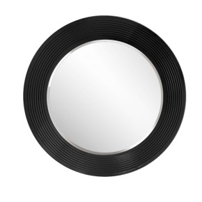 Зеркало круглое черный (РМ/02(S) в Троицке - troick.mebel-74.com | фото